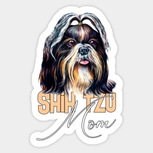 Shih Tzu Mom Sticker